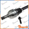 Demi-Arbre de Transmission gauche pour MERCEDES | NPW-ME-116, 17-1368